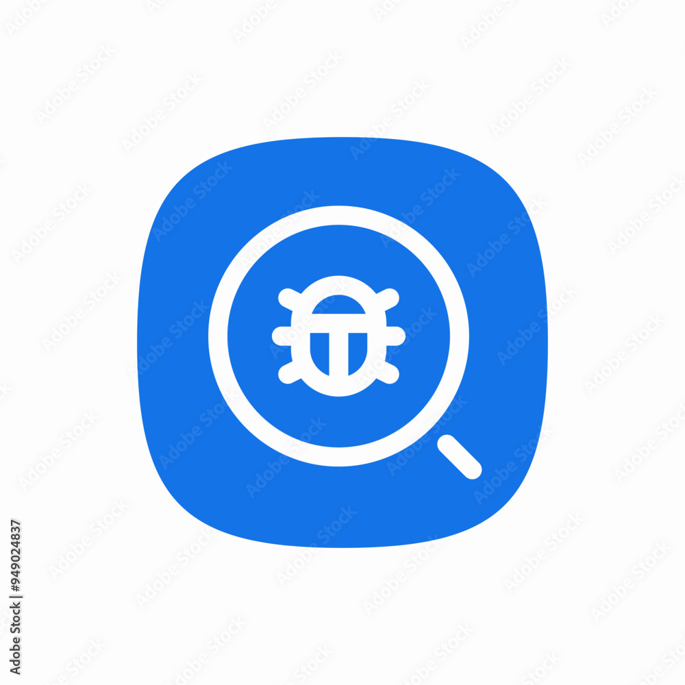 bus search testing QA icon bus search testing QA icon
