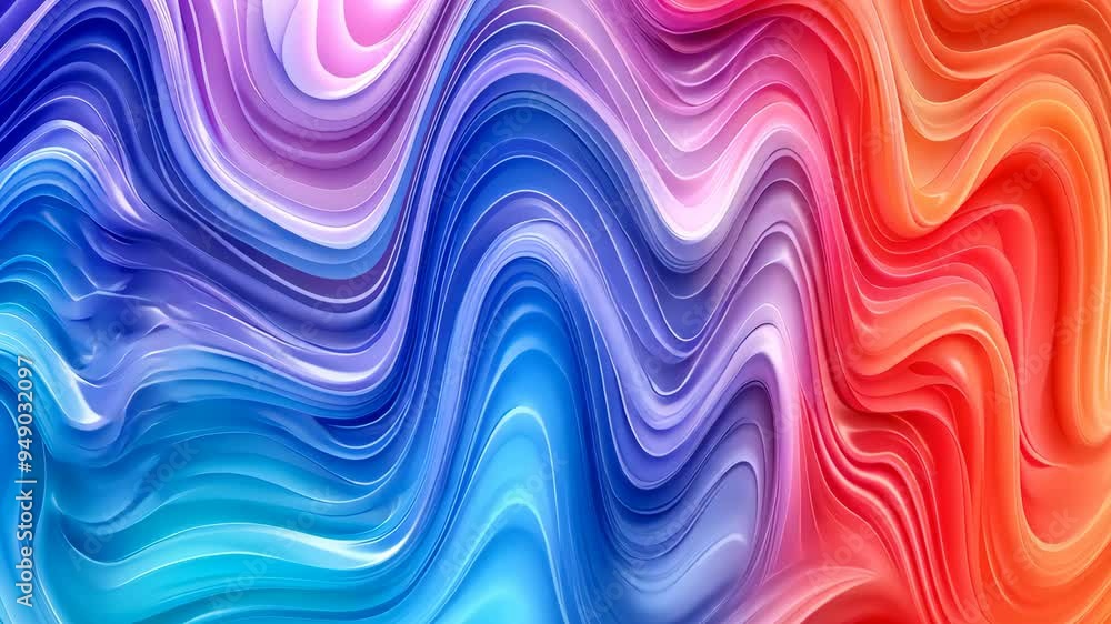 Colorful abstract wavy pattern in vibrant hues. Colorful abstract wavy pattern in vibrant hues.