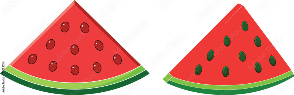 watermelon vector illustration. watermelon vector illustration.