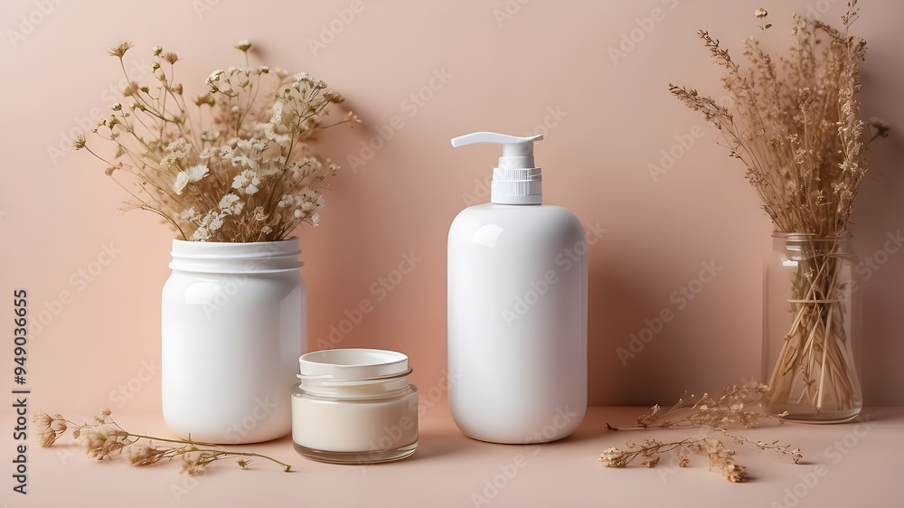 cosmetic bottles mockup cosmetic bottles mockup