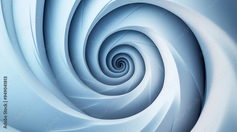 Minimalist spiral gradually expanding outward symbolizing growth or evolution Minimalist spiral gradually expanding outward symbolizing growth or evolution