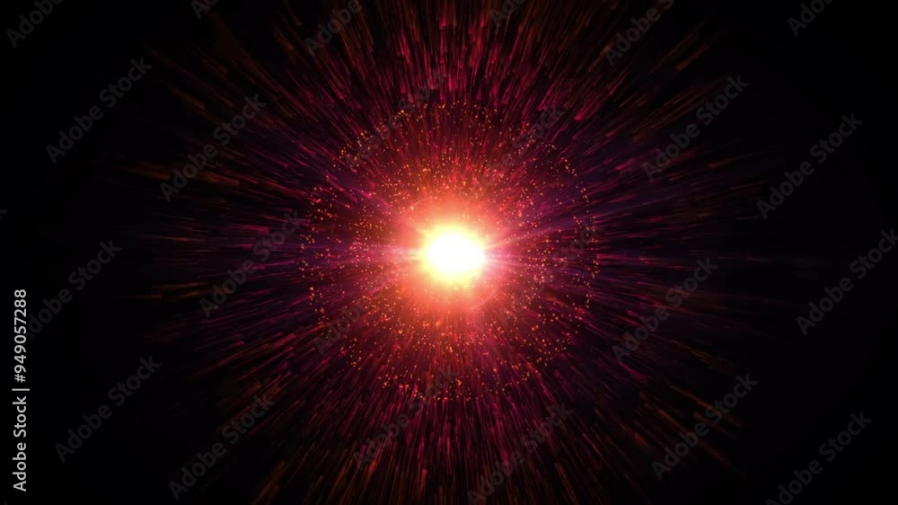 4k Red Explosive Particles Animation Background 4k Red Explosive Particles Animation Background