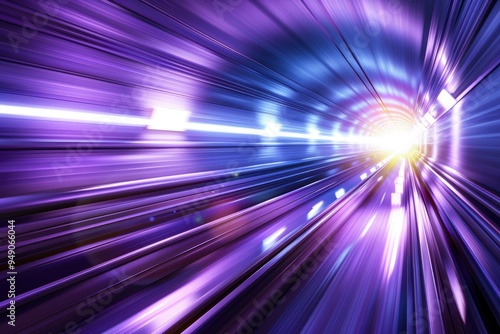 Speeding Through a Tunnel of Light