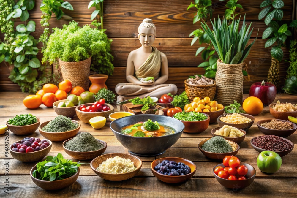 holistic wellness training with mindfulness exercises and nutrition guidance in a natural and earthy color scheme holistic wellness training with mindfulness exercises and nutrition guidance in a natural and earthy color scheme