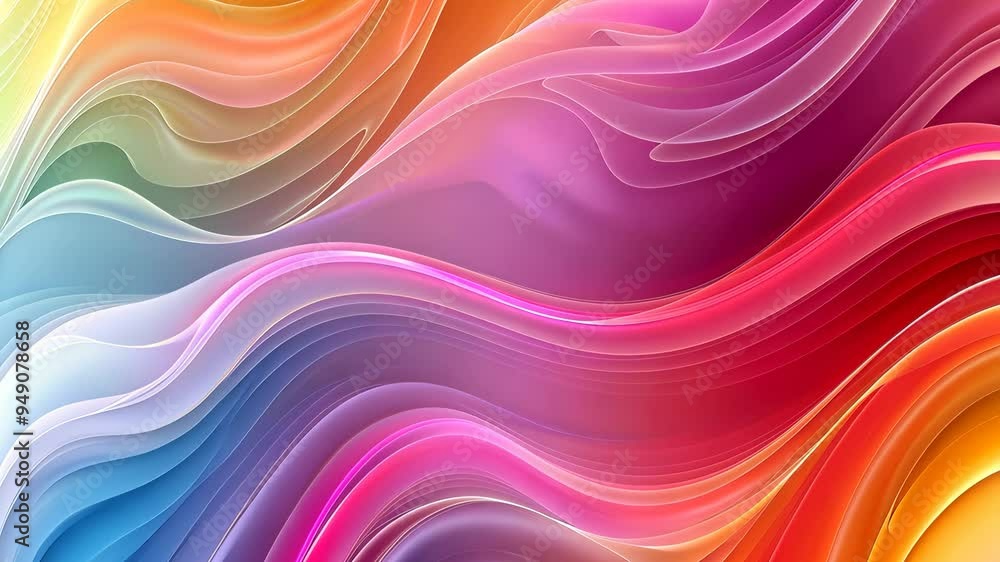 Abstract colorful waves, vibrant gradient texture. Creative digital art background concept. Abstract colorful waves, vibrant gradient texture. Creative digital art background concept.