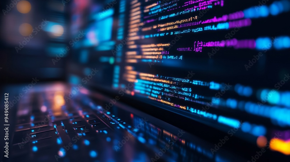 IT operations, software development, and touchscreen DevOps and agile programming concepts IT operations, software development, and touchscreen DevOps and agile programming concepts