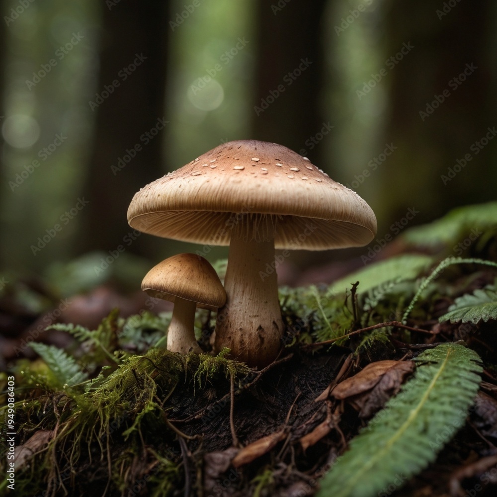 Mushroom fungi fungus toadstool in the forest Mushroom fungi fungus toadstool in the forest