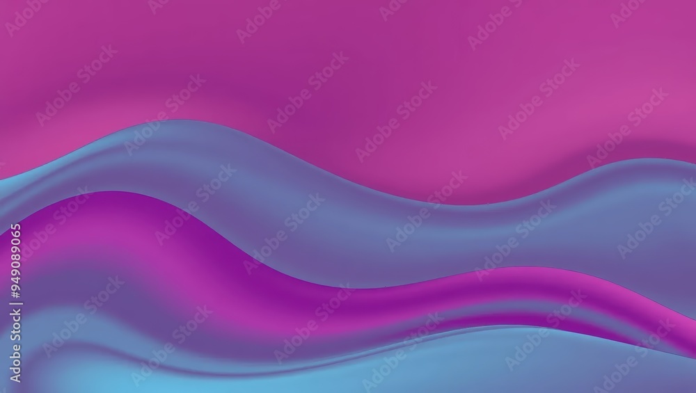 Abstract Wavy Background with Pink and Blue Gradient Abstract Wavy Background with Pink and Blue Gradient