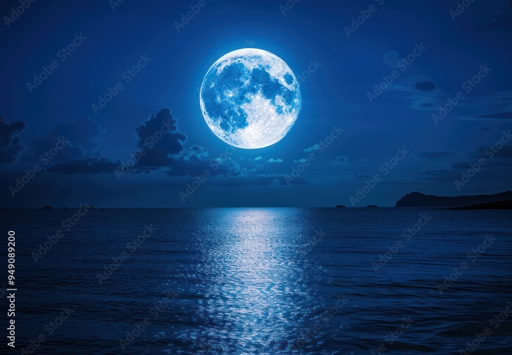 Full Moon over the Ocean Full Moon over the Ocean