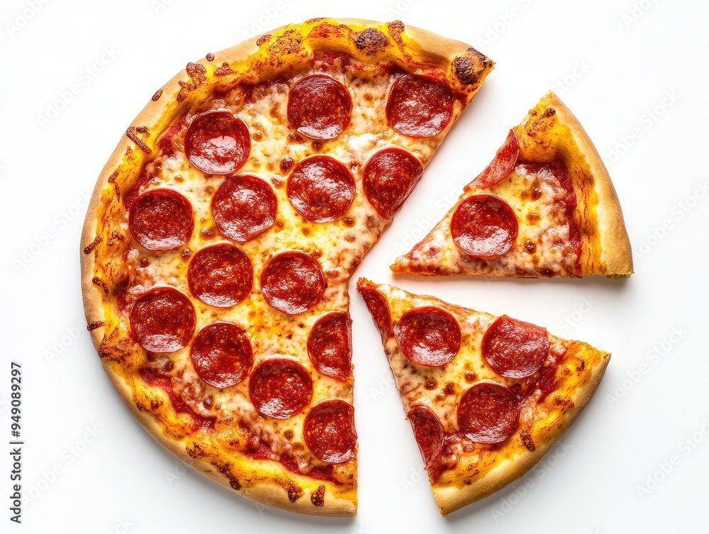 pizza isolated on white background pizza isolated on white background