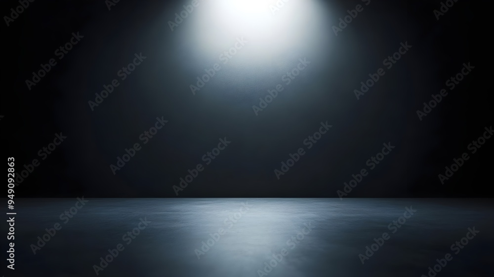 Dark Abstract Background with Spotlight & Texture Dark Abstract Background with Spotlight & Texture
