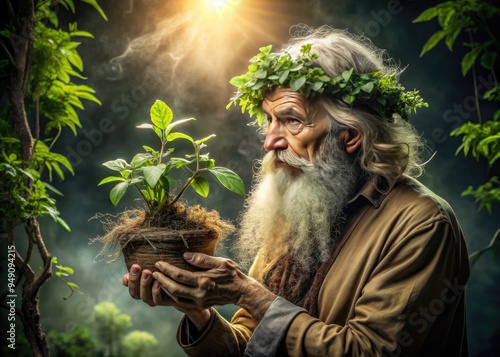 plant whisperer's secrets and ancient roots photo