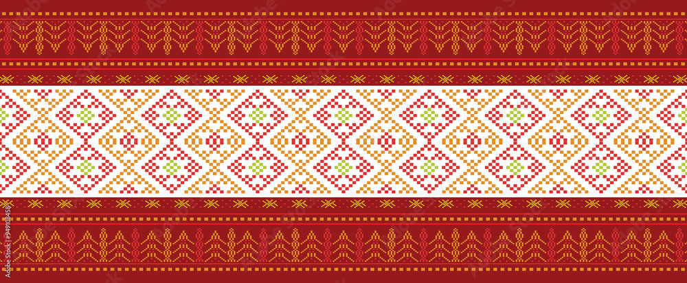 Traditional pattern, fabrics, asian pattern, islamic border, repeat, handmade pattern, ethnic background, ulos batak Traditional pattern, fabrics, asian pattern, islamic border, repeat, handmade pattern, ethnic background, ulos batak