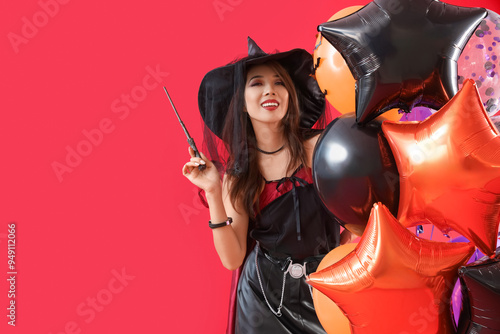 Young Asian woman dressed f...