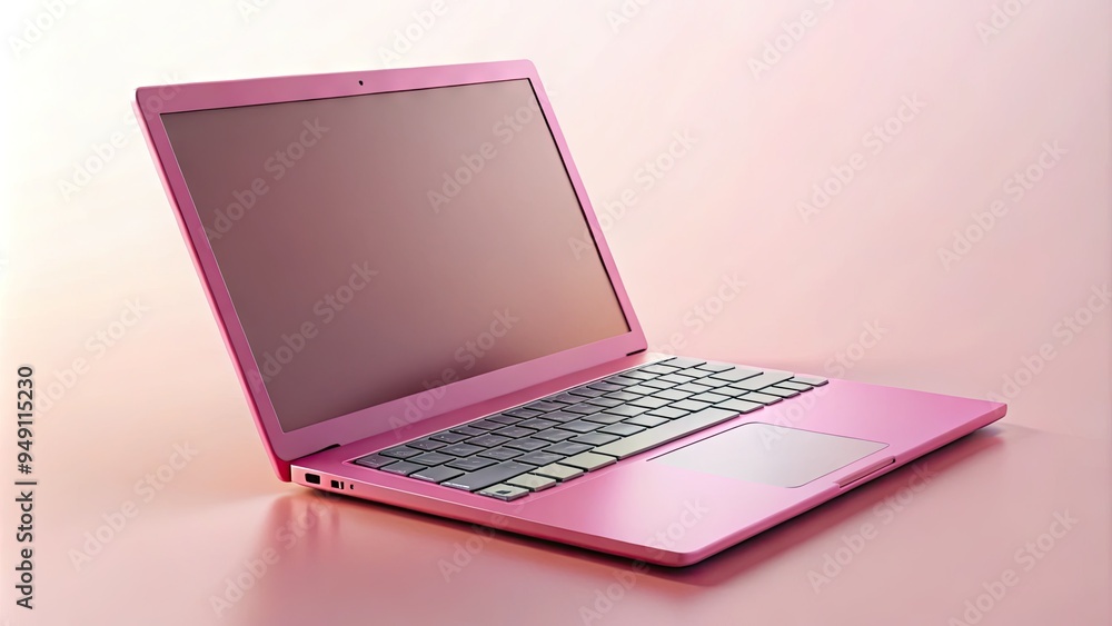 Stylish lightweight pink laptop for creative on-the-go Stylish lightweight pink laptop for creative on-the-go