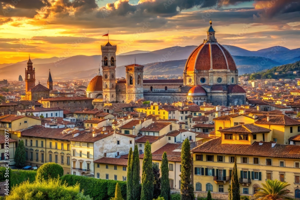 Fototapeta premium Tuscan capital destination