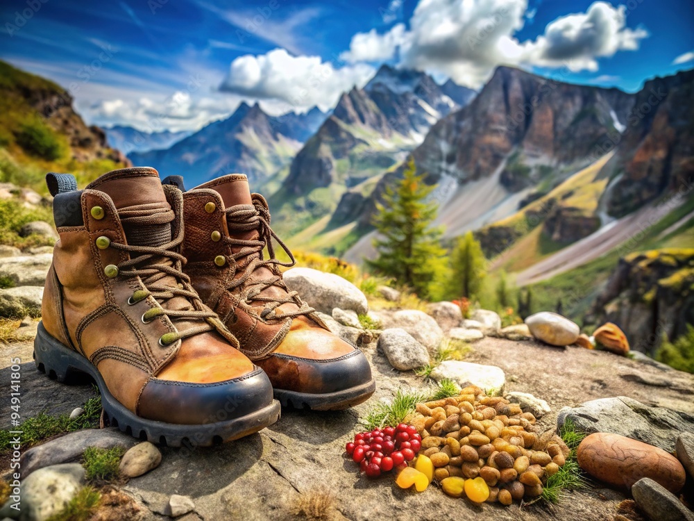 rugged terrain hiking boots trail mix rugged terrain hiking boots trail mix