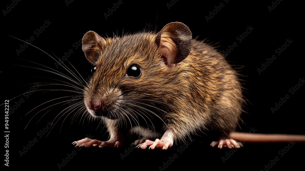 Close-up photo of a brown rat. This image is perfect for illustrating articles or presentations about rodents, pests, or wildlife. Close-up photo of a brown rat. This image is perfect for illustrating articles or presentations about rodents, pests, or wildlife.