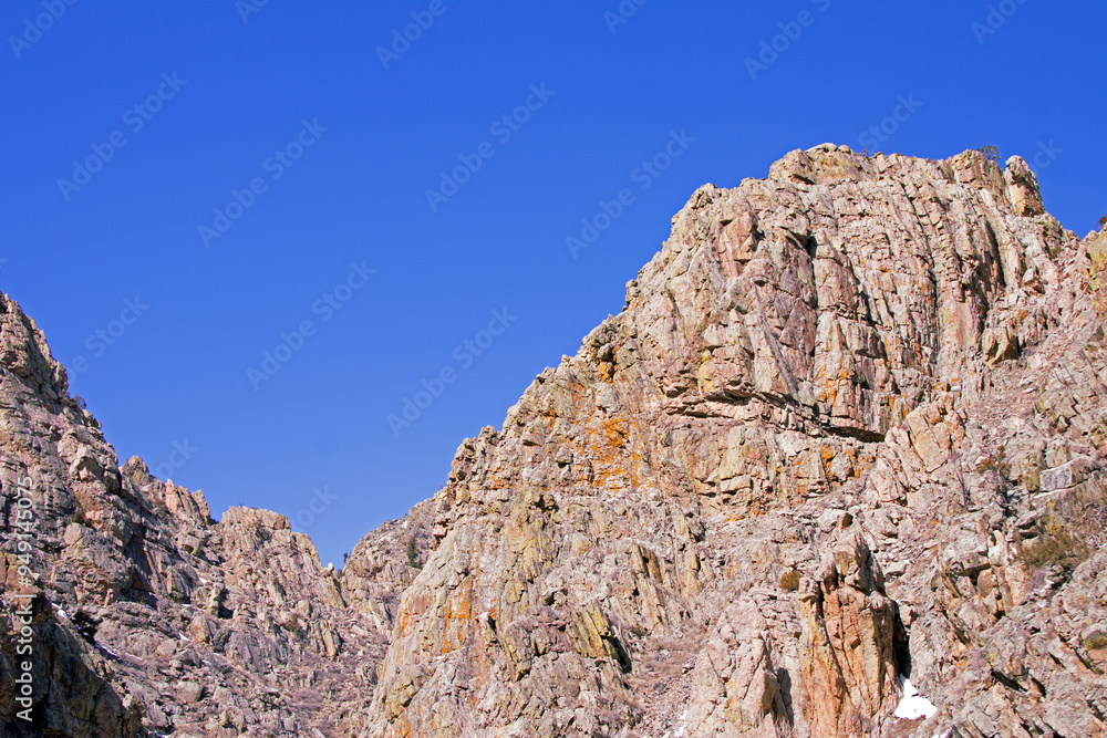 Rocky Canyon Sidewalls Colorado Rocky Canyon Sidewalls Colorado