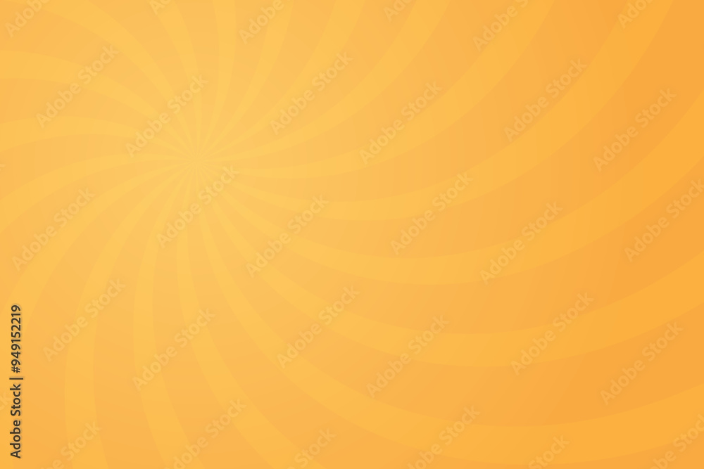 Obraz premium yellow spiral background comic