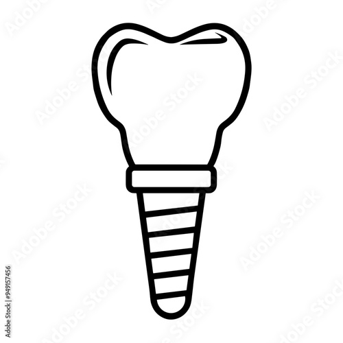 A creative illustration combines an ice cream cone and a pearly tooth, highlighting the playful relationship between dessert and dental health in a fun way