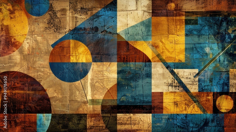 Fototapeta premium Abstract Geometric Art
