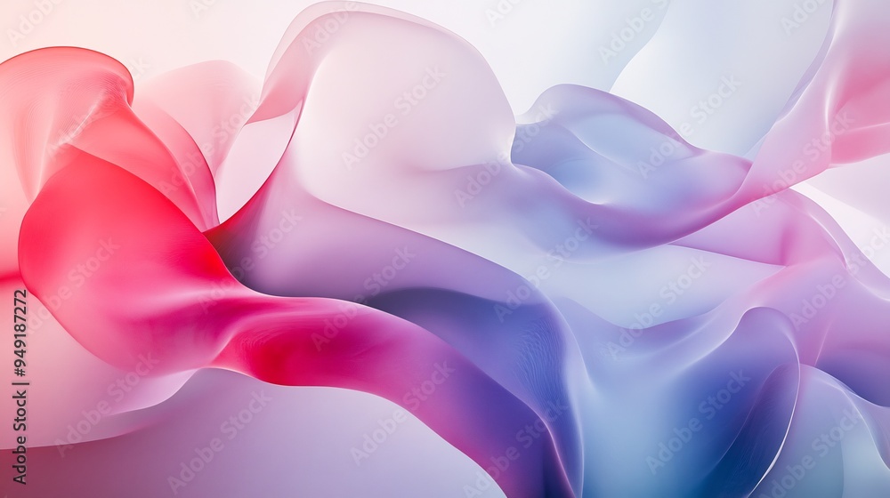 Abstract art piece featuring a blend of fluid shapes and gradients creating a sense of movement Abstract art piece featuring a blend of fluid shapes and gradients creating a sense of movement