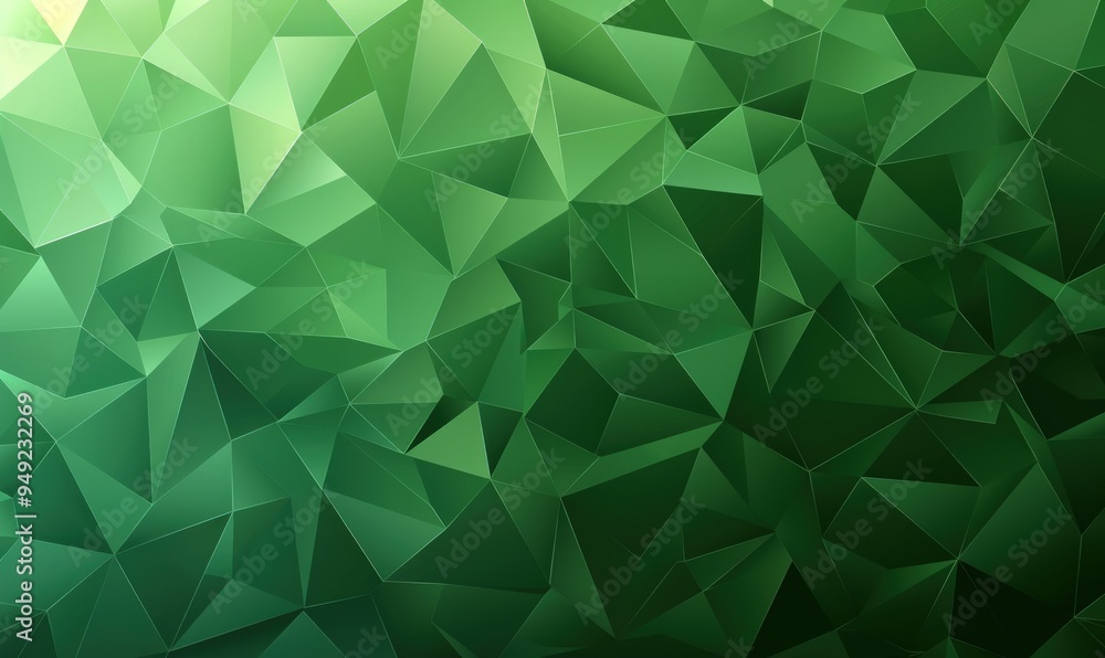 Abstract Green Geometric Pattern Abstract Green Geometric Pattern