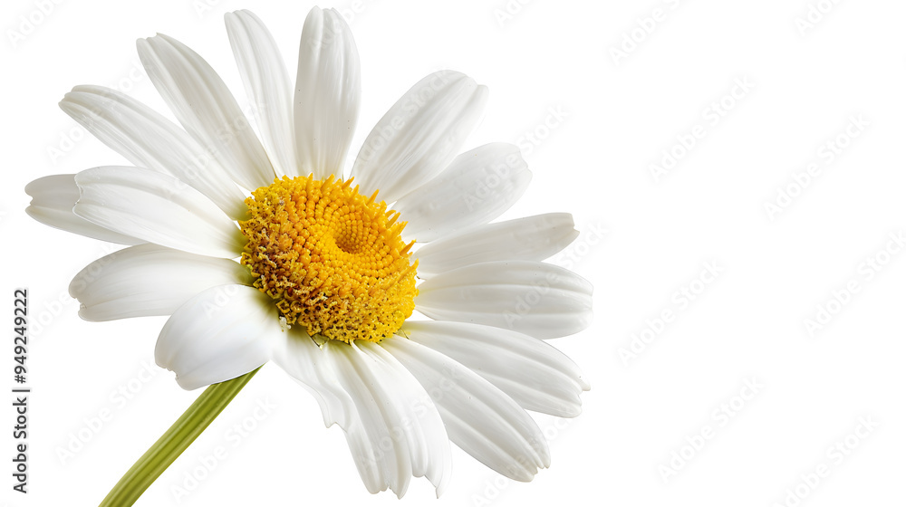 Fototapeta premium White flowers on a white background