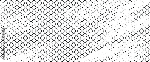 Mesh texture for fishing nets. Grunge pattern for sportswear or soccer goal, volleyball net, basketball hoop, hockey