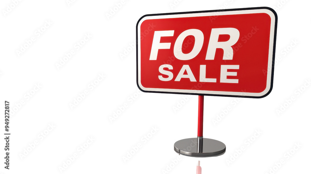 Home for sale real estate sign text banner isolated on white background Home for sale real estate sign text banner isolated on white background