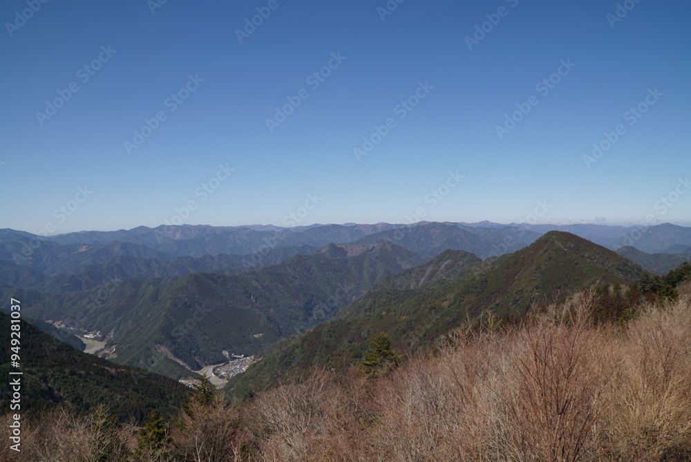 Fototapeta premium 玉置山展望台より
