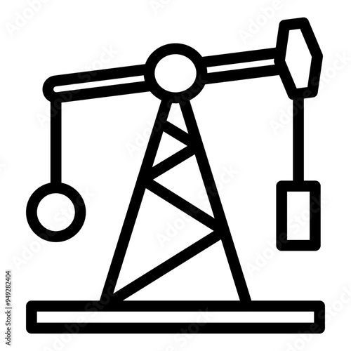 oil pump icon 
