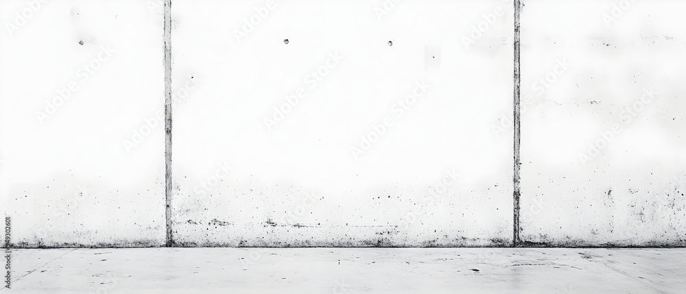 Clean Minimalist White Background Bordered by Concrete Texture for Text Display Clean Minimalist White Background Bordered by Concrete Texture for Text Display