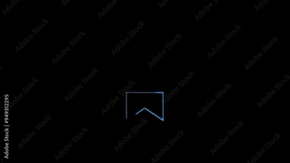3d render of a glowing sign symbol made of spheres 3d render of a glowing sign symbol made of spheres