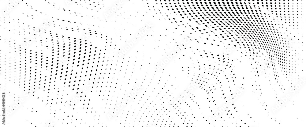 Abstract halftone wave dotted background. Grunge pattern Abstract halftone wave dotted background. Grunge pattern