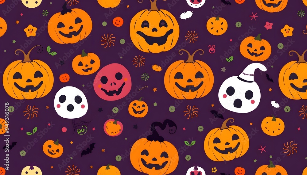 seamless pattern with halloween seamless pattern with halloween
