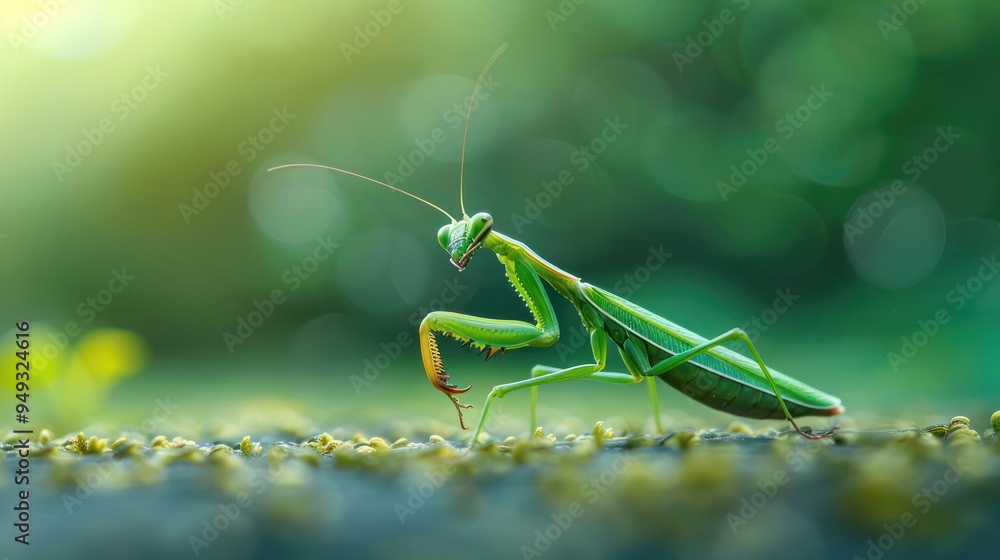 The vibrant life cycle of an insect, captured in a stunning image. The vibrant life cycle of an insect, captured in a stunning image.