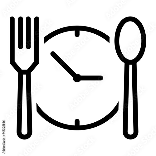 diet line icon