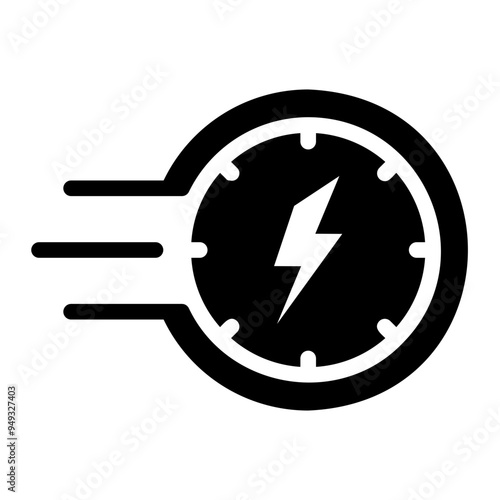 rapid glyph icon