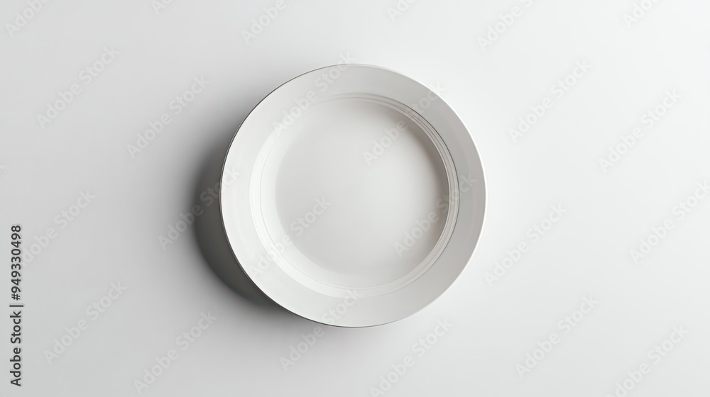 Minimalist ceramic soup plate, centered and isolated on a clean white background, Minimalist ceramic soup plate, centered and isolated on a clean white background,