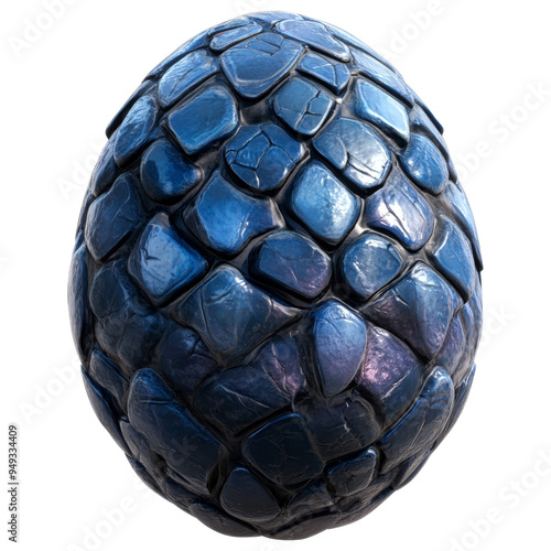 Beautiful dead stone dragon egg 