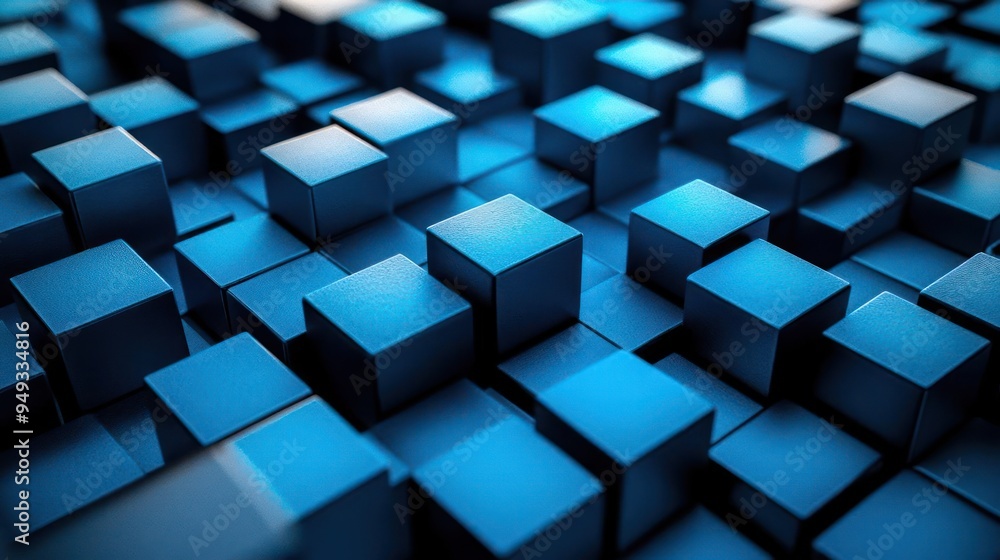 A close-up photo of blue sound foam, A close-up photo of blue sound foam,