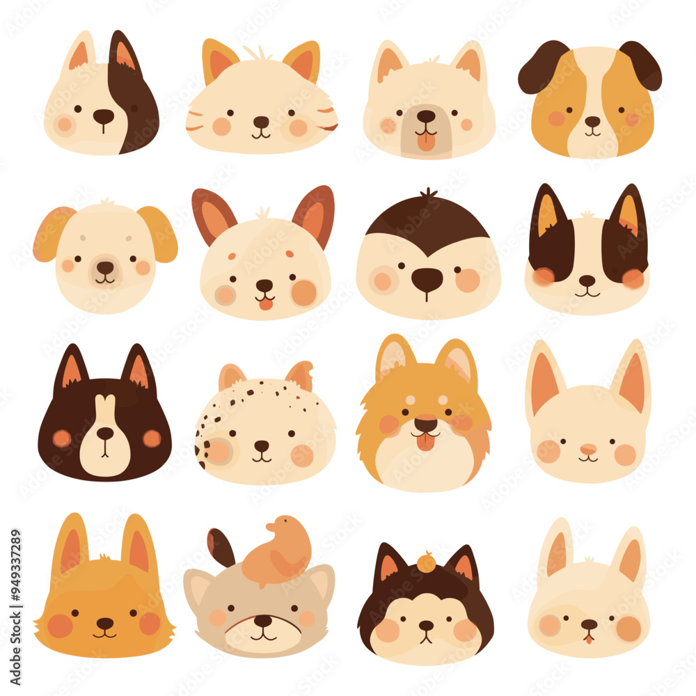 set of animals set of animals