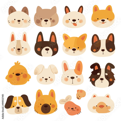set of animals