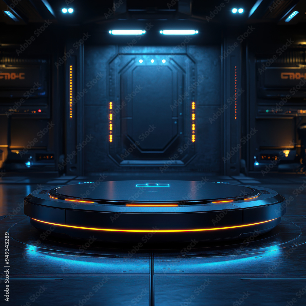 Obraz premium Futuristic Platform.