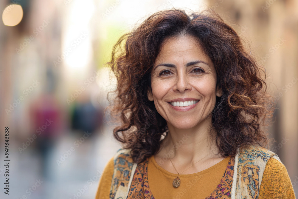 Fototapeta premium Smiling Woman Portrait.