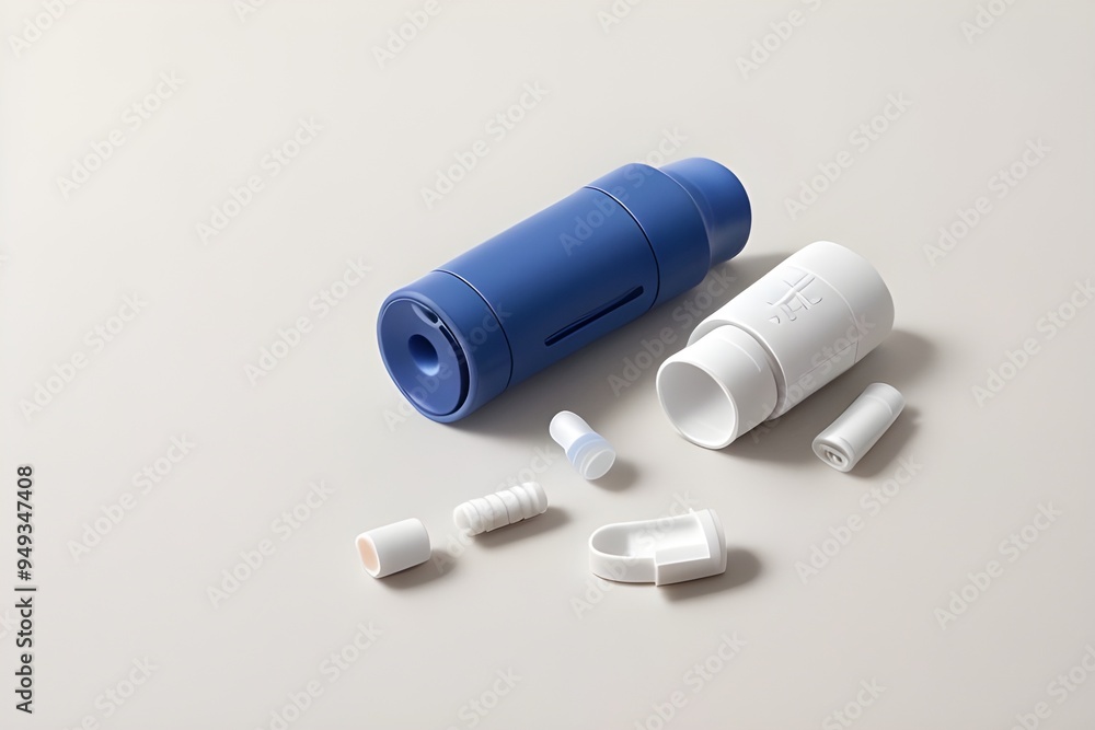 Breath of Relief: Convenient and Compact Portable Inhaler for On-the-Go Use Breath of Relief: Convenient and Compact Portable Inhaler for On-the-Go Use