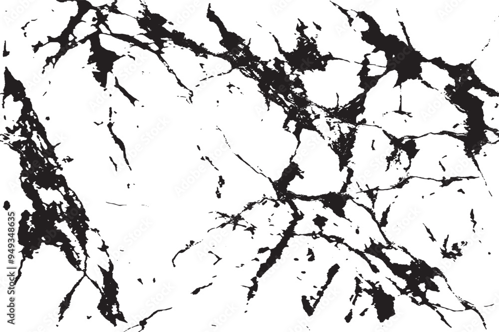 Fototapeta premium Elegant Marble Veins Showcasing Natural Texture Black and White