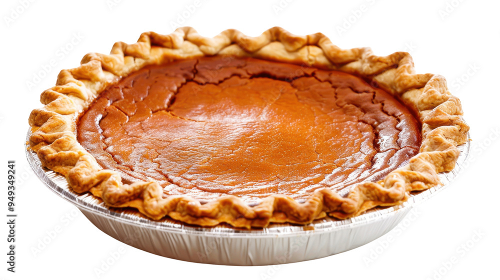 Pumpkin pie Thanksgiving isolated on white background Pumpkin pie Thanksgiving isolated on white background